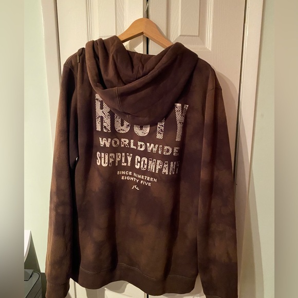 Full-zip hoodie, Rusty, size XL - Picture 2 of 2